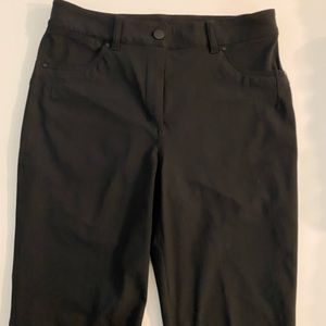Lululemon Black Slacks Trousers  8 Petite 8P